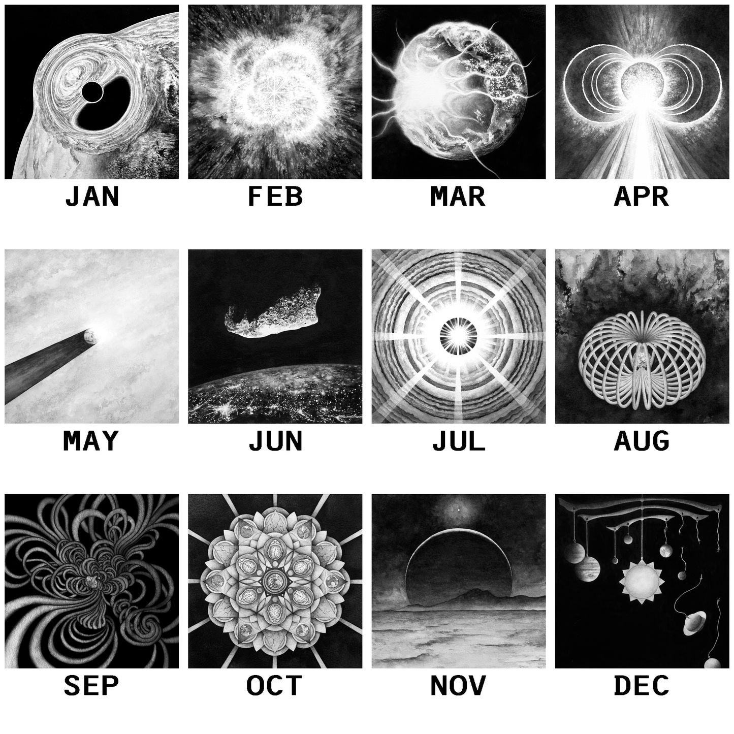 2025 DOOMSDAY CALENDAR